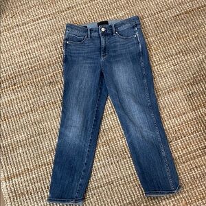 White House Black Market Dark Blue Ankle Jeans